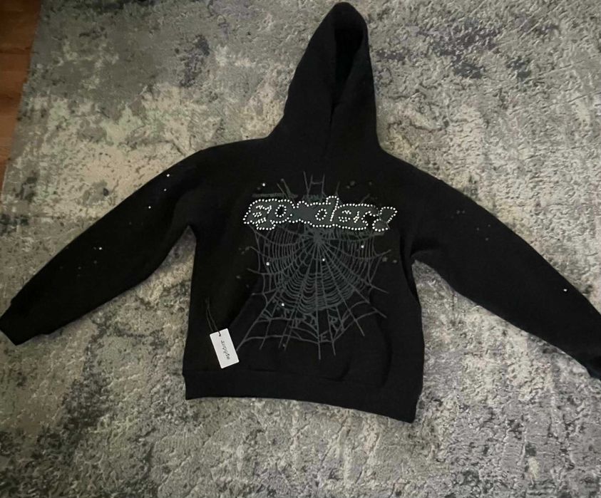 bluza sp5der szara