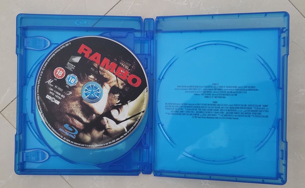 Coletânea Rambo Bluray