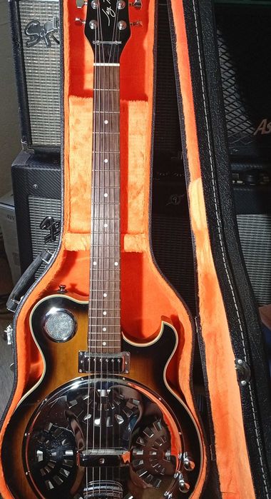 Jay Turser JT  Res gitara elektro Rezofoniczns.Case