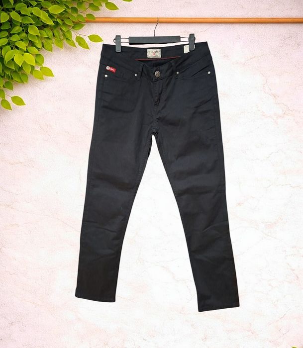 Spodnie Lee Cooper Amber 4015 Black Highrise Slim
