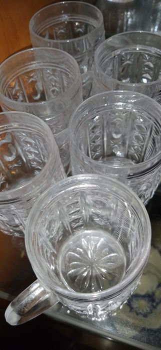 Хрустальные бокалы-кружки