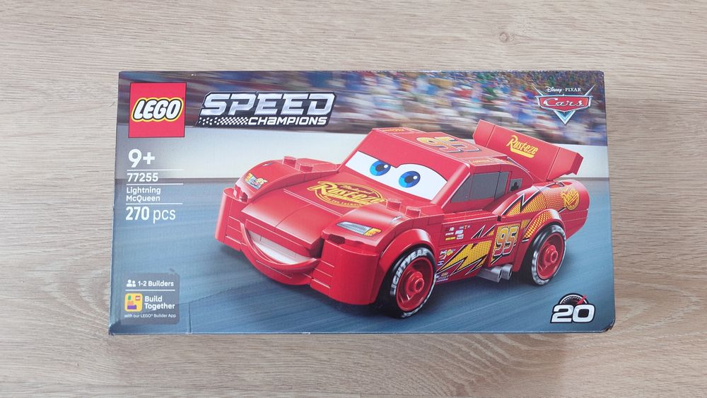 Lego Speed Champions 77255 samochód Zig Zag McQueen z bajki Auta Cars