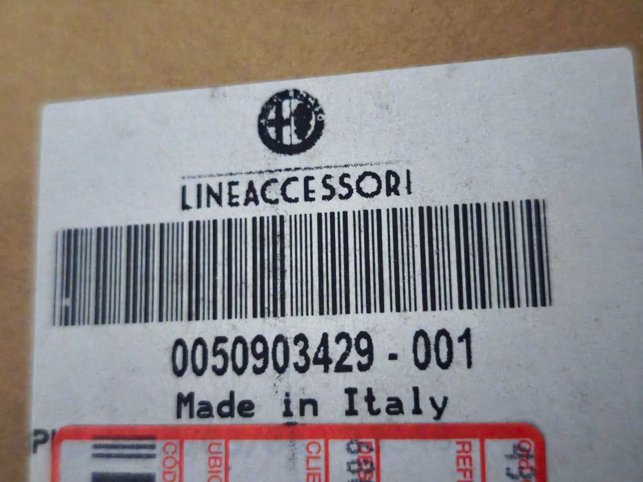 Kit pedais Alfa Mito