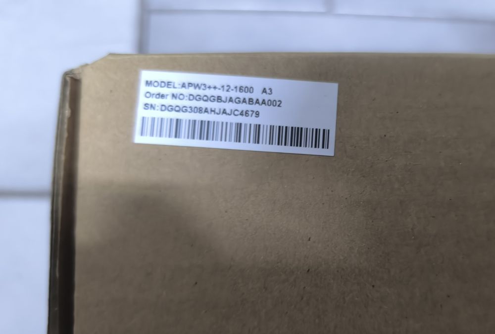 Fonte de Alimentação Bitmain APW3++-12-1600-A3 – NOVA