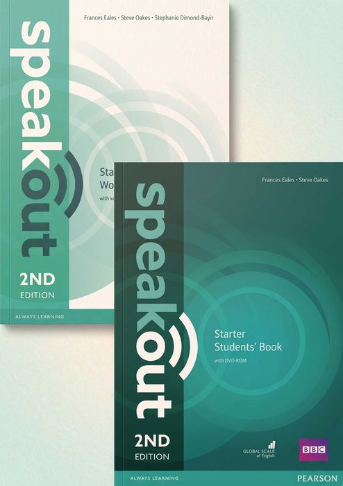 Speakout 2nd edition Starter: Student's book + Workbook - Комплект книг