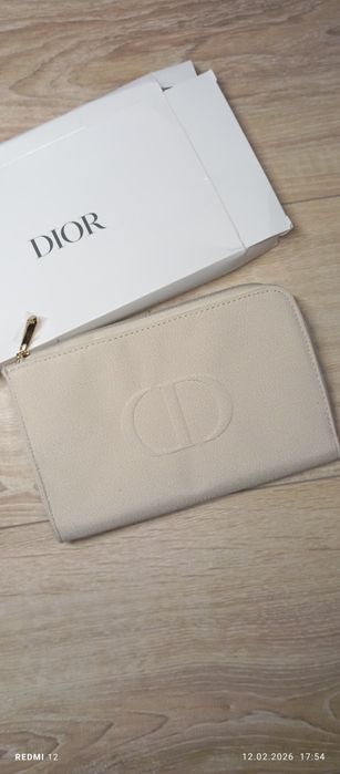 Dior CD Logo Limitowana edycja Kosmetyczka do makijażu Torba KOŚĆ