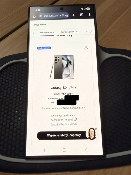 Samsung Galaxy S24 Ultra 12/256GB | IDEALNY | GWARANCJA | KOMPLET