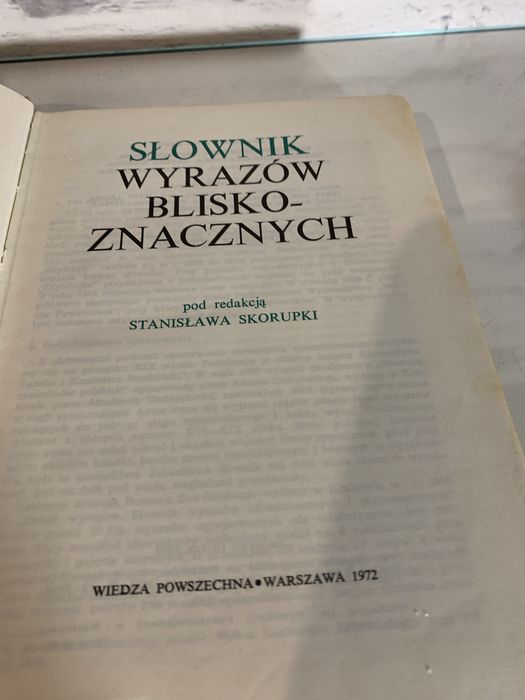 Słownik wyrazów bliskoznacznych
