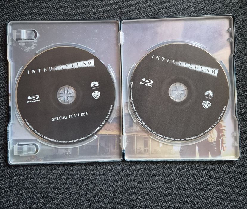 Interstellar blu ray futurepack steelbook UNIKAT
