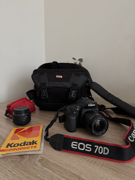 Canon 70D + 2 obiektywy