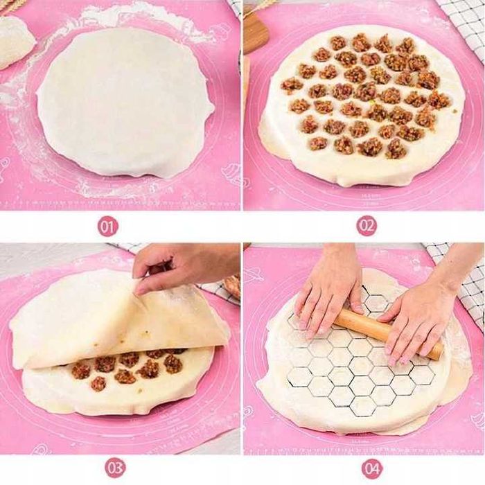 Pierożnica FORMA DO PIEROGÓW uszek ravioli foremka tradycyjna na święt