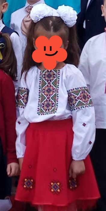 Костюм вишиванка для дівчинки 128 см