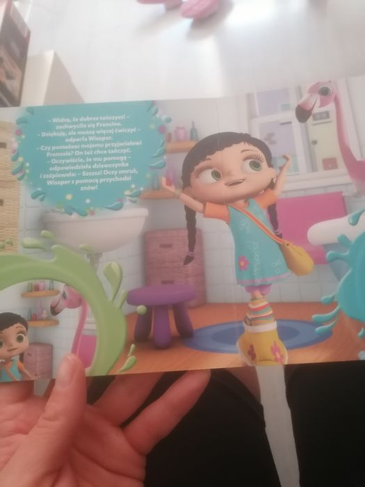 Książeczka Wissper taniec flaminga