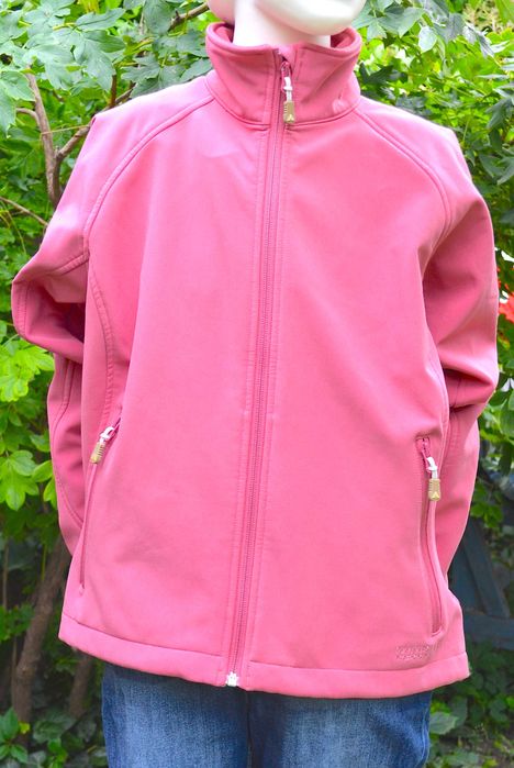 Фирменная куртка флис толстовка софт шелл с заниженной спинкой