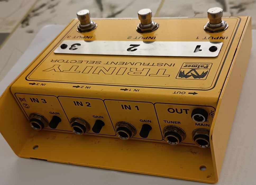 Pedal Trinity instrument seletor Palmer