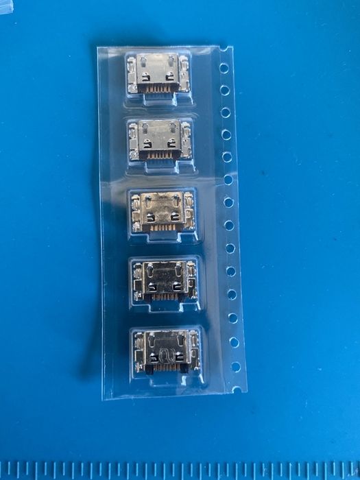 7x Peças Conector Carga Samsung A6 Plus 2018 Micro USB64283962873090121