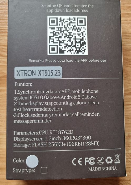 Smartwatch XTRON XT91S.23