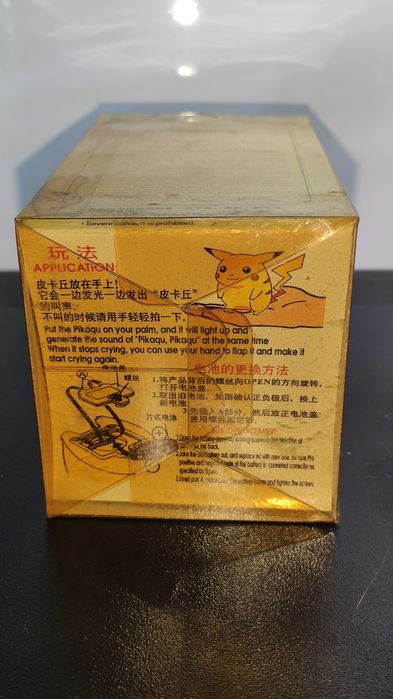 Pocket monster Pokémon da Nintendo de 1998 ( Pikachu )