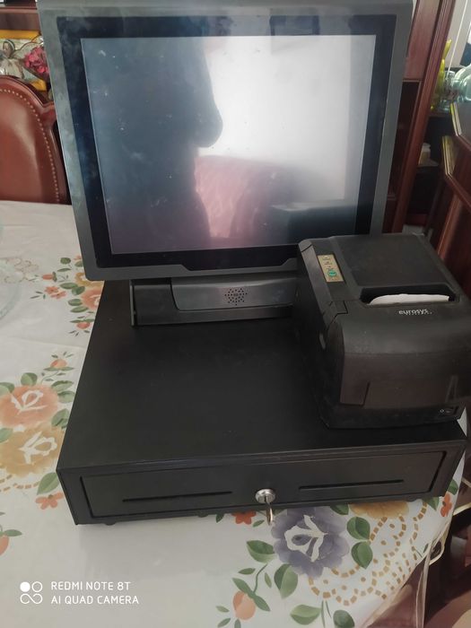 Caixa registadora  pos com gaveta