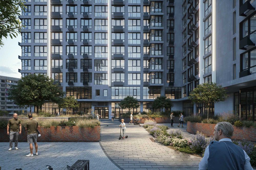 Однокімнатна квартира 72.1 м² ЖК Maxima Residence, 30% перший внесок.