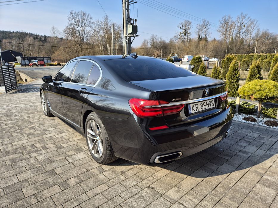 BMW 750d xDrive G11  M Pakiet 2017r. 3.0 diesel 400 koni, Faktura VAT