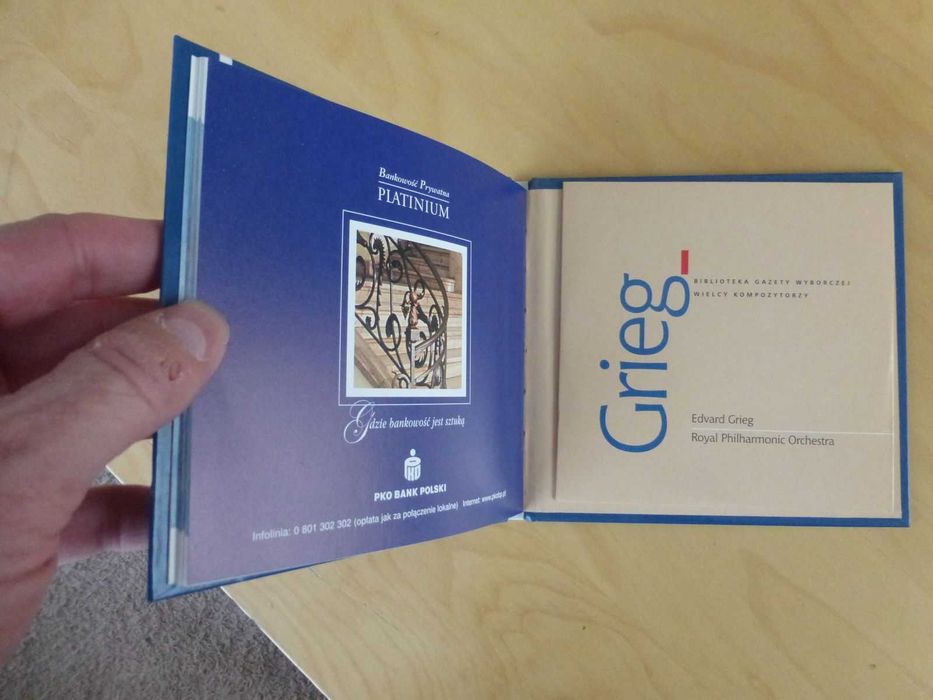 Grieg CD Wielcy Kompozytorzy cz. 18 Biblioteka Gazety Wyborczej