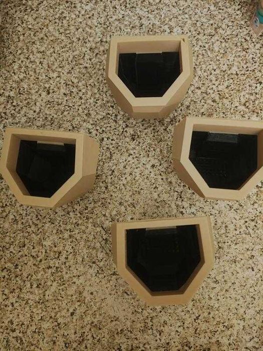 Сет геометричних модульних кашпо для квітів 3d-друк / модульные горшки для цветов