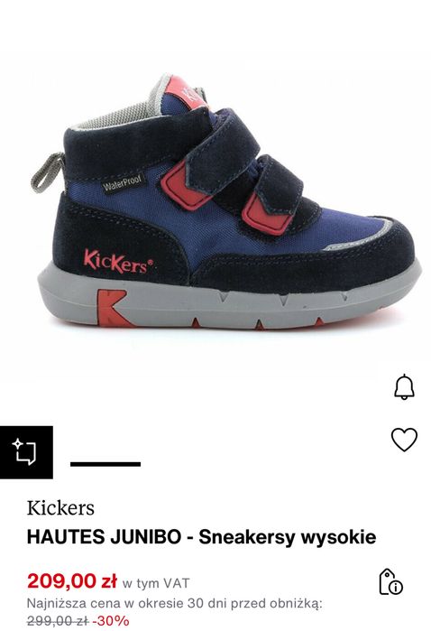 2 pary butów rozm 24 - buty kickers, buciki clibee