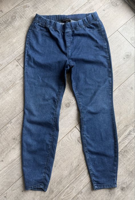 ZIZZY piękne damskie spodnie jeansy pas na gumkę rozmiar-2XL