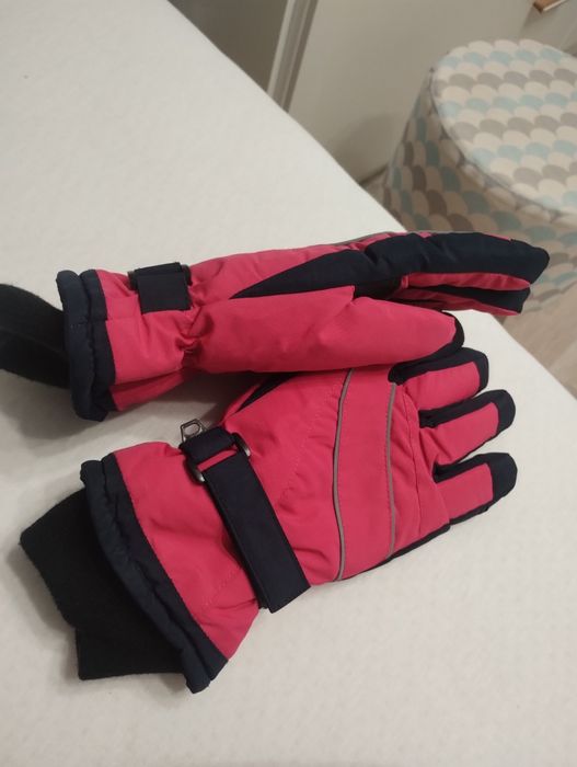 Rękawice zimowe ocieplane narciarskie