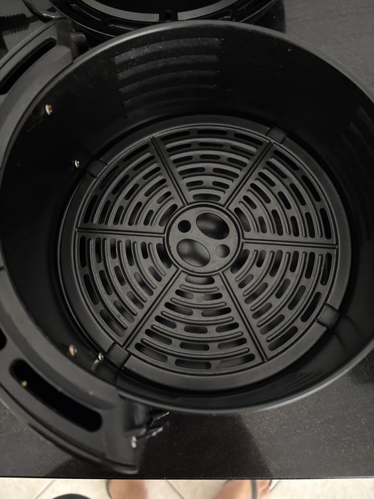Air Fryer cor preta