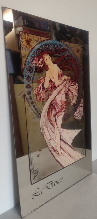 Espelho com Gravura - 50x31