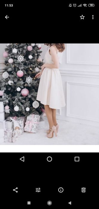 Очень круто золотое платье