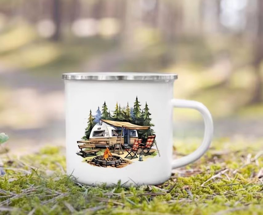 Caneca esmalte personalizada