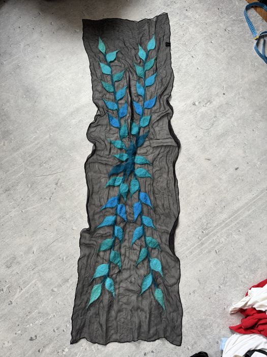 Issey miyake шарф меш mesh japan