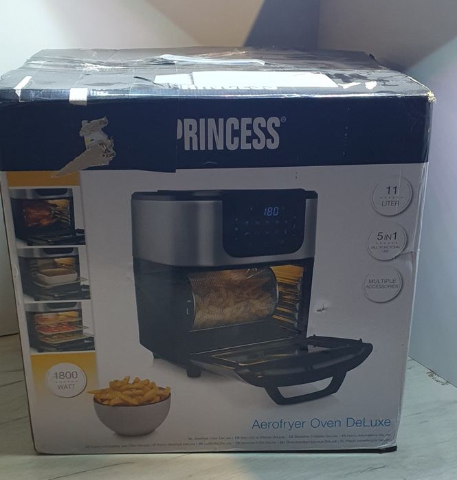 Frytownica beztłuszczowa PRINCESS Aerofryer Oven DeLuxe