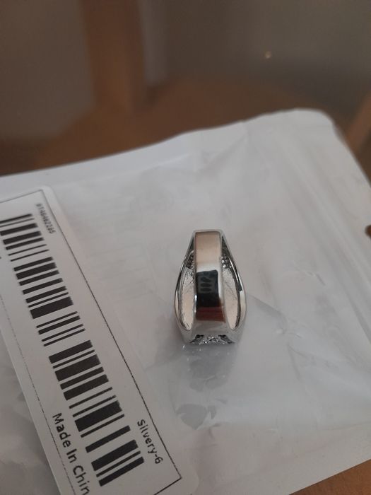 Sygnet srebny .Stal nierdzewna..Nowy