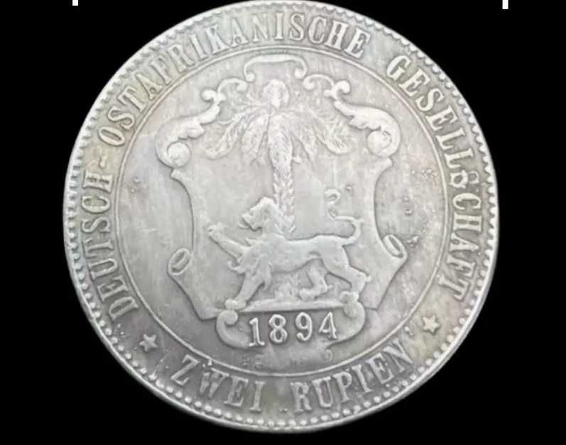 1894 Немецкая монета, 3.4 см Guilelmus 2 Imperator