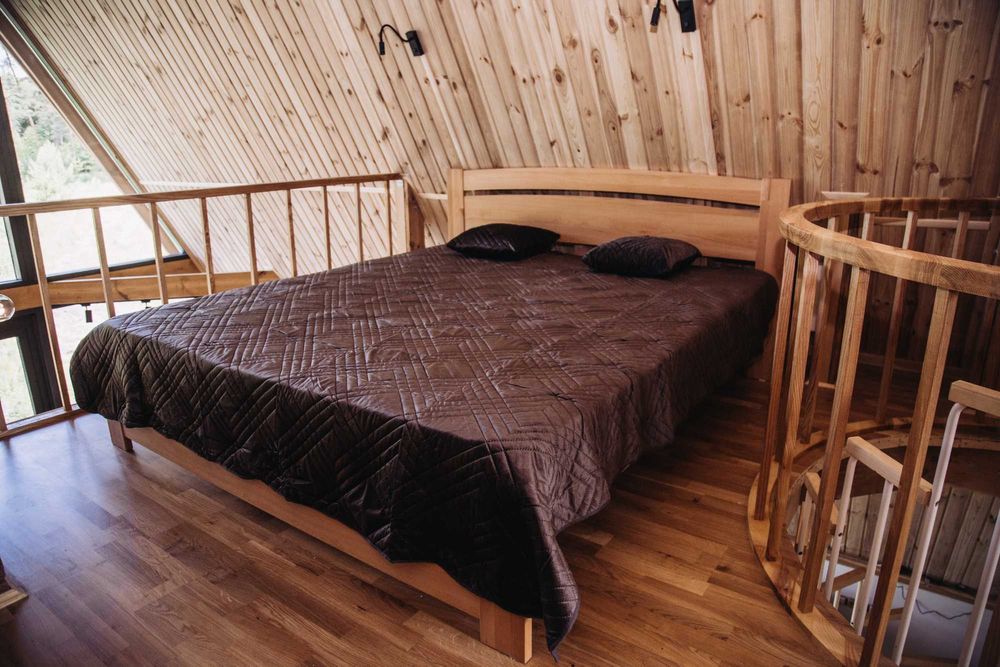 Будівництво капітального будинку шале (а-фрейм), 100 кв.м. під ключ