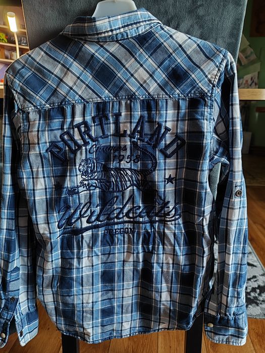 Koszula chłopięca rozm 140, firma h&m, stan bardzo dobry