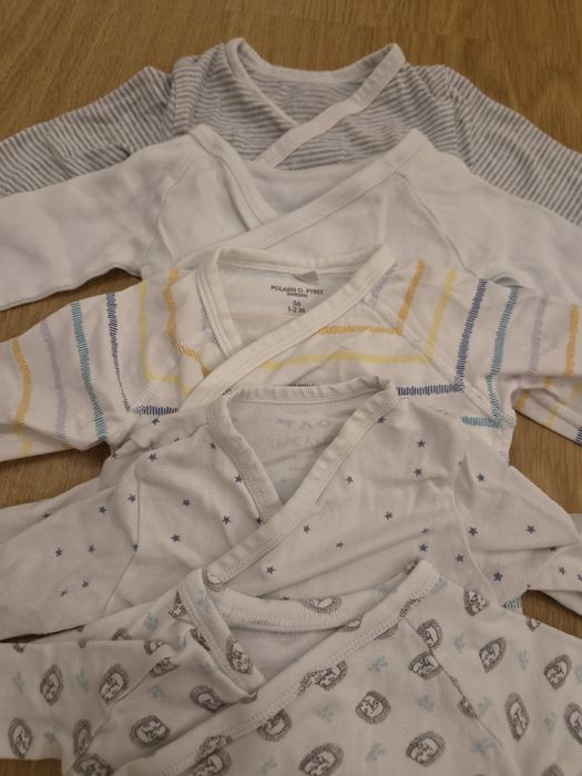 5 x body kopertowe z długim rękawem 62