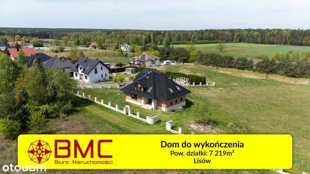 Lisów- Dom w spokojnej okolicy z dużą działką