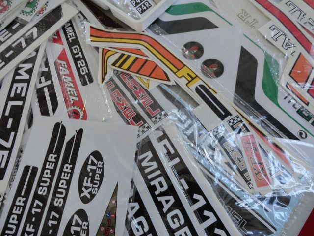 famel mirage zundapp autocolantes