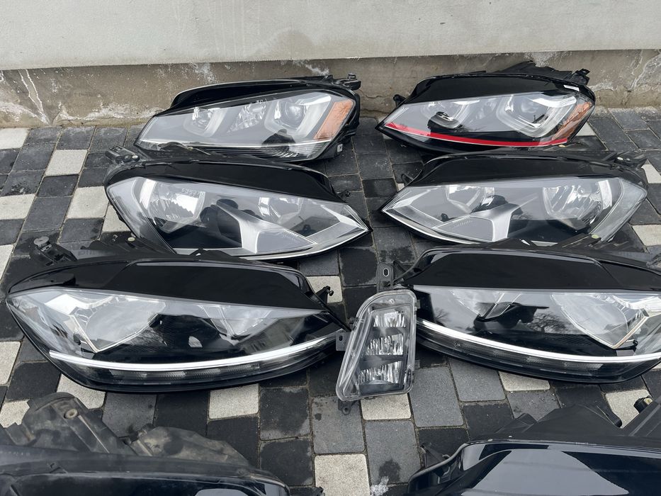 Golf 7 фара gti bixenon