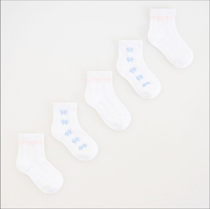 Skarpetki 5-pak roz. 19/21 dziewczynka