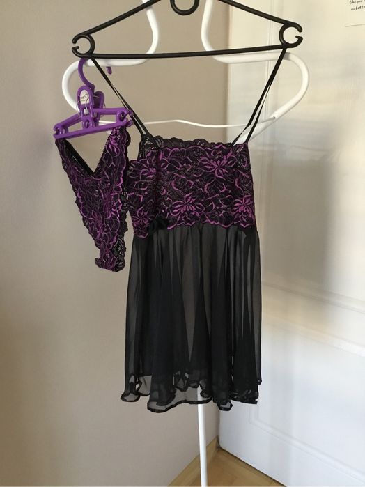 Komplet koszulka nocna i majtki