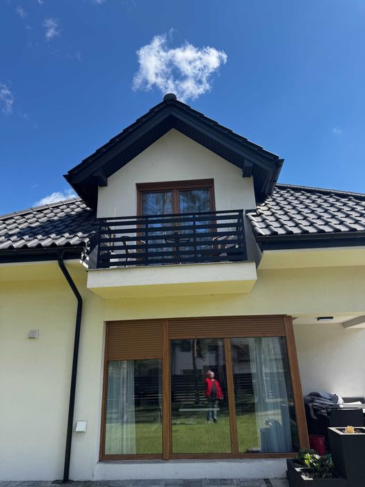 Barierki balustrady aluminiowe zabezpieczenie okienne balkon francuski