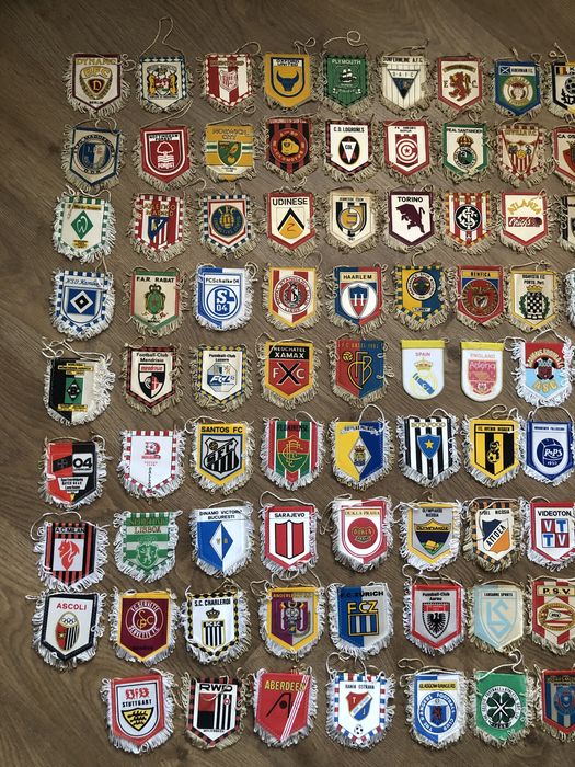 Вымпел футбол, клубы Европы и мира