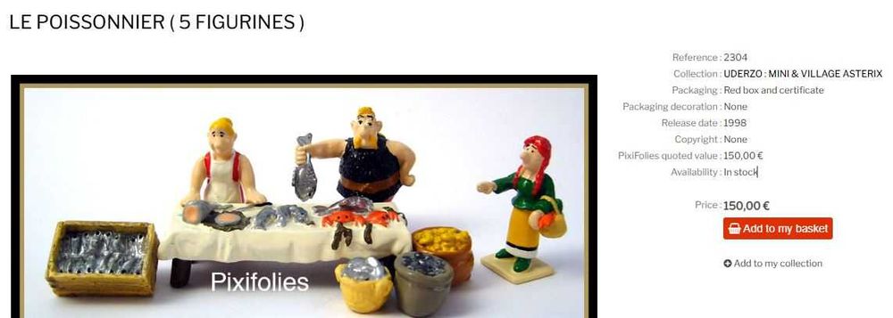 O Peixeiro Pixi Mini Astérix