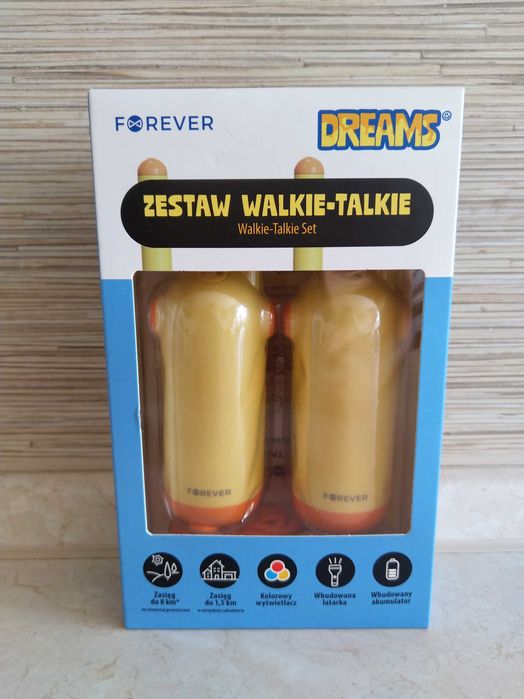 NAJTANIEJ Walkie Talkie Łoki Toki Krótkofalówka 2szt Latarka Wysyłka